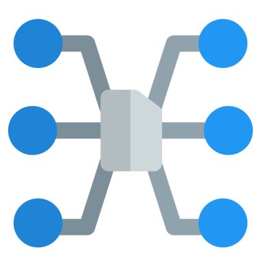 Ana karta bağlı mikro çipin yakın plan görüntüsü.