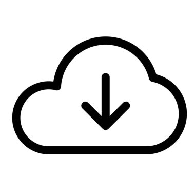 Bulut depolaması kullanılarak veri indirildi.