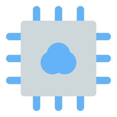 Elektronik aygıtlar için mikroçip, kontrol birimi.