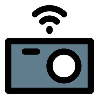 Kablosuz dijital kameralı yüksek çözünürlüklü fotoğraf.