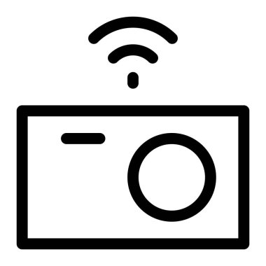 Kablosuz dijital kameralı yüksek çözünürlüklü fotoğraf.