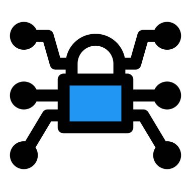 Akıllı fonksiyonları olan gelişmiş elektronik kilit.