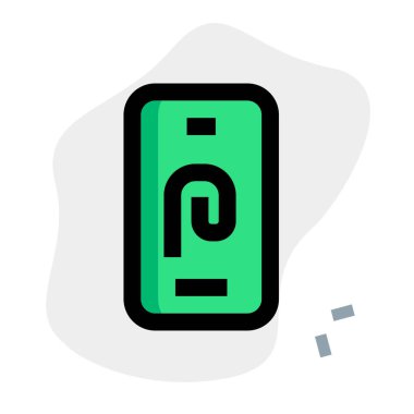 Akıllı telefon şifre olarak parmak izini kullanır.