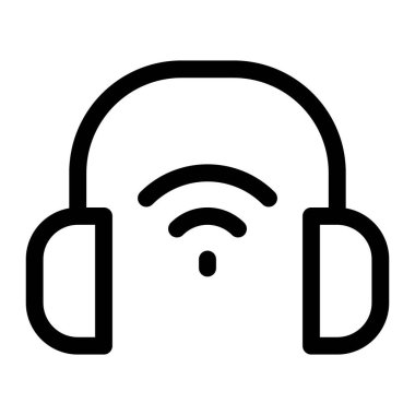 Müzikten zevk almak için bluetooth ile etkinleştirilmiş kulaklık.