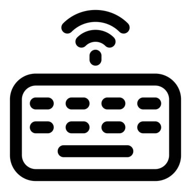 Kablosuz klavye, bir girdi aygıtı.