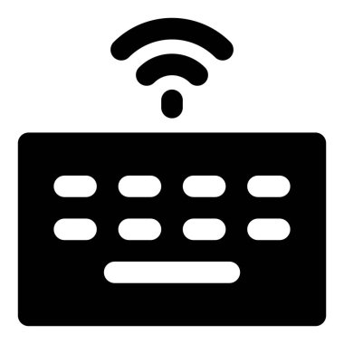 Bluetooth klavye, yazmak için elverişli.