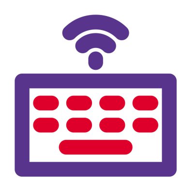 Bluetooth klavye, yazmak için elverişli.