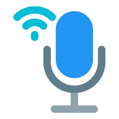 Ses kaydetmek için gelişmiş mikrofon.