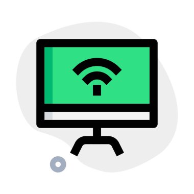 Monitör, görüntü görüntülemek için elektronik bir aygıt.