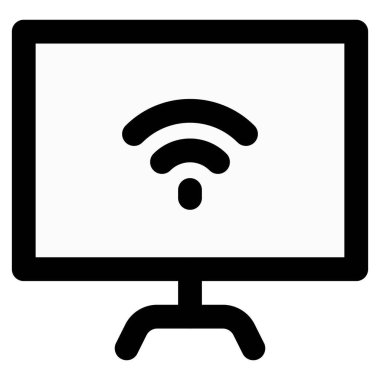 İş için internet bağlantılı masaüstü.