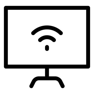 İş için internet bağlantılı masaüstü.