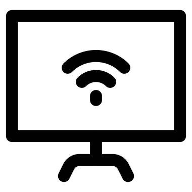 İş için internet bağlantılı masaüstü.