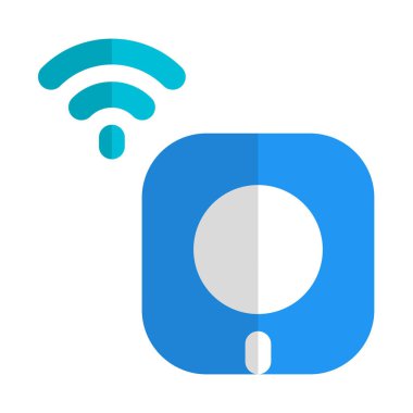 İzleme için kablosuz bağlanmış hareket sensörü.