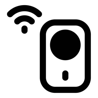 Hareket algılamak için elektronik kablosuz aygıt.