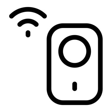 Hareket algılamak için elektronik kablosuz aygıt.