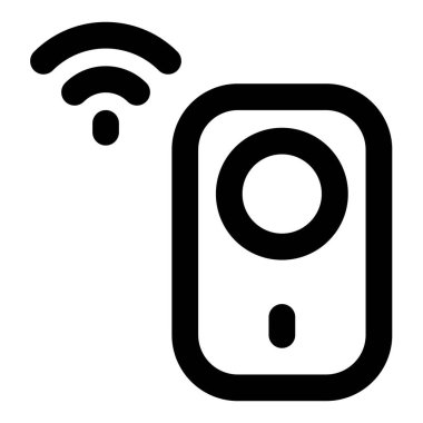 Hareket algılamak için elektronik kablosuz aygıt.