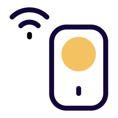 Hareket algılamak için elektronik kablosuz aygıt.