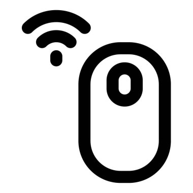 Taşınabilir kablosuz fare, kullanımı kolay.