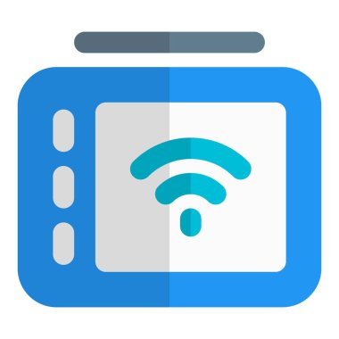 Kablosuz ağda çalışan taşınabilir tablet