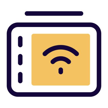 Kablosuz ağda çalışan taşınabilir tablet