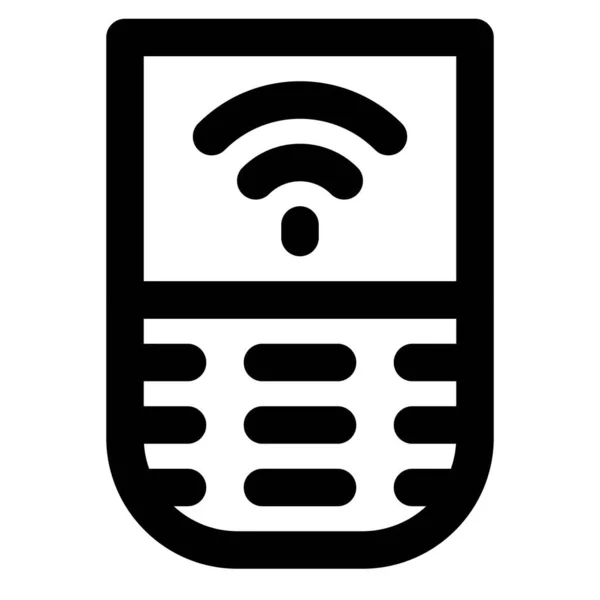 Assistente Audio Connesso Internet Uso Personale — Vettoriale Stock