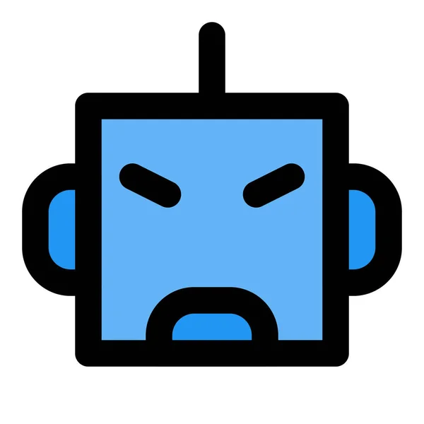 Automatisierte Softwareanwendung System Installiert Bot — Stockvektor