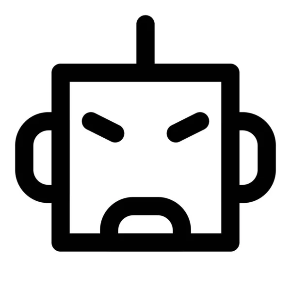 Automatisierte Softwareanwendung System Installiert Bot — Stockvektor
