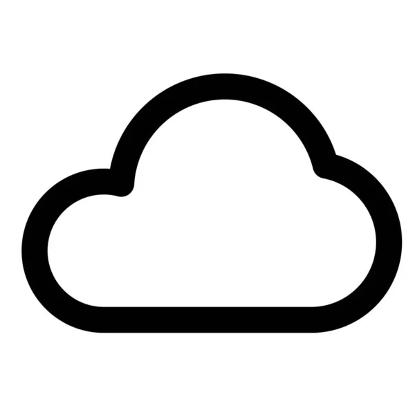 Installation Stockage Cloud Pour Données Virtuelles — Image vectorielle