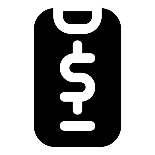 Monnaie Électronique Une Monnaie Numérique Ligne — Image vectorielle