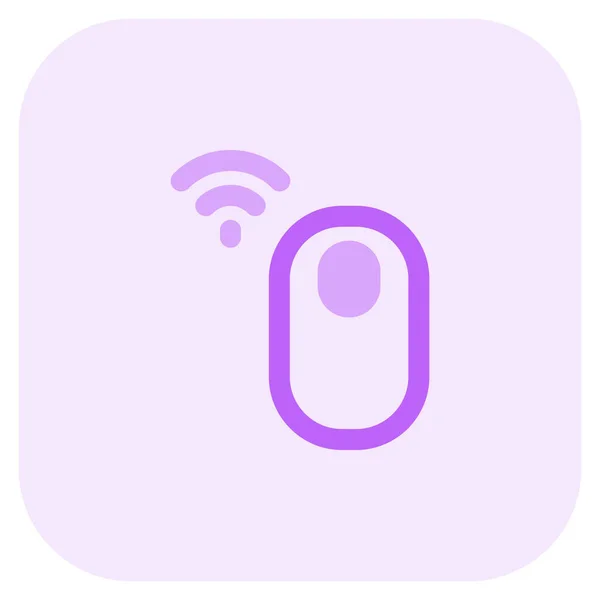 Souris Sans Fil Portable Facile Utiliser — Image vectorielle
