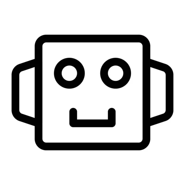 Ρομπότ Ένας Προηγμένος Μηχανισμός Που Δρα Αυτόματα — Διανυσματικό Αρχείο