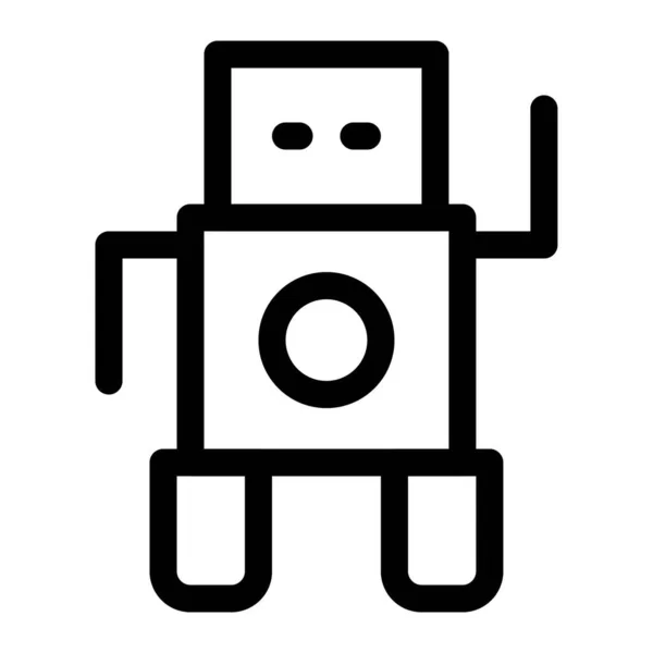 Inteligentny Robot Programowalny Komputerowo — Wektor stockowy