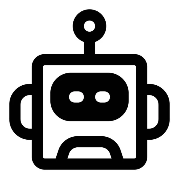 Roboter Mit Fernbedienung Entwickelt — Stockvektor