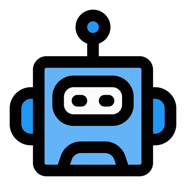 Робот Розроблений Системою Дистанційного Керування — стоковий вектор