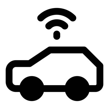 Otonom teknolojiyle geliştirilmiş akıllı araba.