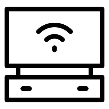 Eğlence için çeşitli özellikleri olan akıllı televizyon