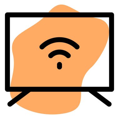 İnternet bağlantısı üzerinden yayın yapan akıllı televizyon