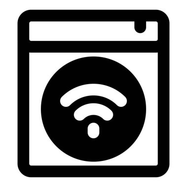 Mobil uygulama tarafından kontrol edilen akıllı çamaşır makinesi