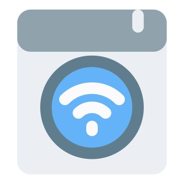 Mobil uygulama tarafından kontrol edilen akıllı çamaşır makinesi