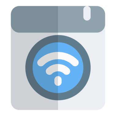 Mobil uygulama tarafından kontrol edilen akıllı çamaşır makinesi