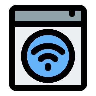 Mobil uygulama tarafından kontrol edilen akıllı çamaşır makinesi