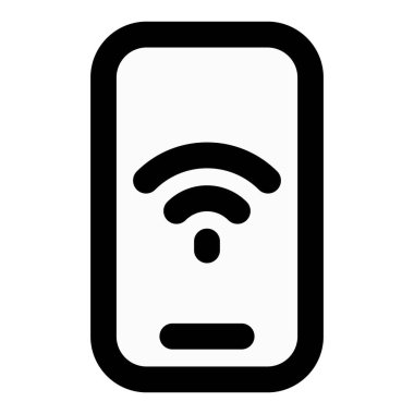 Kablosuz ağ bağlantısı ile donatılmış akıllı telefon