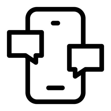 Gelişmiş iletişim teknolojisi olan akıllı telefon.