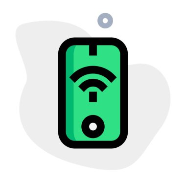 Çok yönlü teknoloji özellikleri olan kullanışlı akıllı telefon.