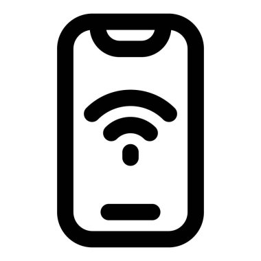 Modern akıllı telefondaki yükseltilmiş kullanıcı arayüzü