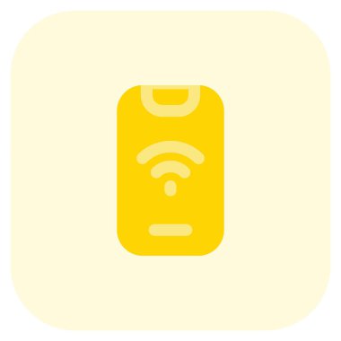 Modern akıllı telefondaki yükseltilmiş kullanıcı arayüzü