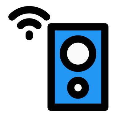 Kablosuz ağ bağlantısı olan salon hoparlörleri