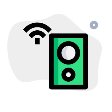 Kablosuz ağ bağlantısı olan salon hoparlörleri