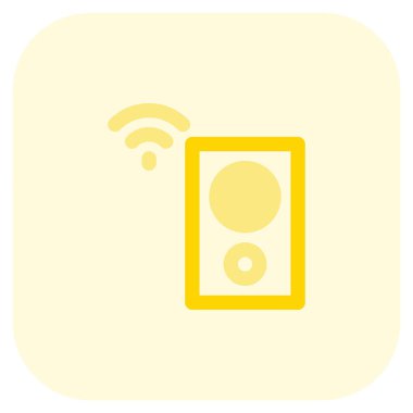 Kablosuz ağ bağlantısı olan salon hoparlörleri