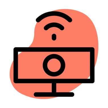 Web kamerası genellikle görüntülü sohbet için kullanılır.